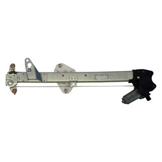 Pacific Best® - Front Passenger Side Power Window Regulator and Motor Assembly