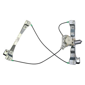 Pacific Best® - Front Passenger Side Power Window Regulator and Motor Assembly
