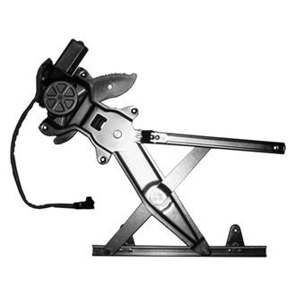 Pacific Best® - Rear Passenger Side Power Window Regulator and Motor Assembly