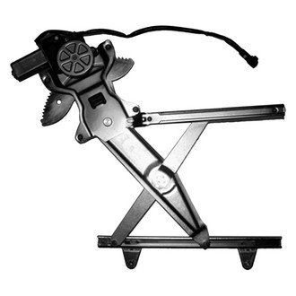 Pacific Best® - Rear Driver Side Power Window Regulator and Motor Assembly