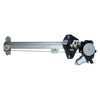 Pacific Best® - Rear Driver Side Power Window Regulator and Motor Assembly