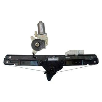 Pacific Best® - Rear Driver Side Power Window Regulator and Motor Assembly