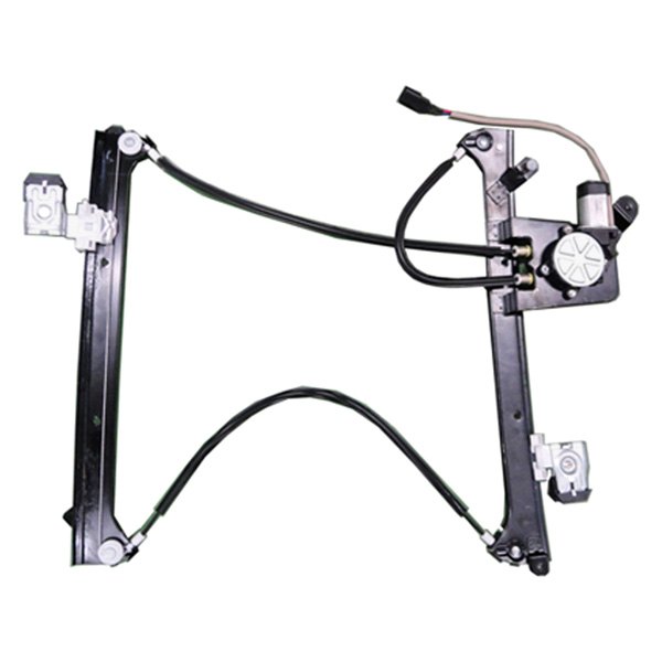 Pacific Best® - Rear Passenger Side Power Window Regulator and Motor Assembly