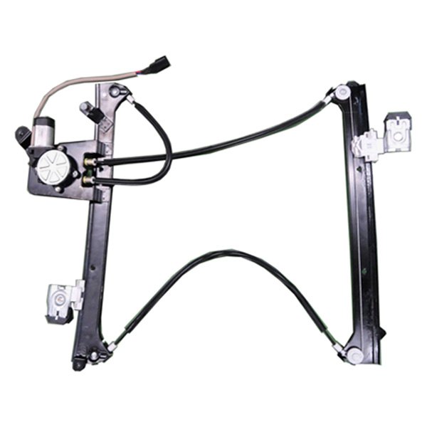 Pacific Best® - Rear Driver Side Power Window Regulator and Motor Assembly