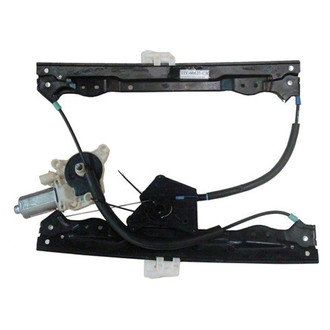 Pacific Best® - Front Passenger Side Power Window Regulator and Motor Assembly
