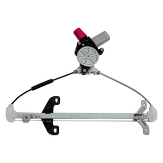 Pacific Best® - Rear Passenger Side Power Window Regulator and Motor Assembly