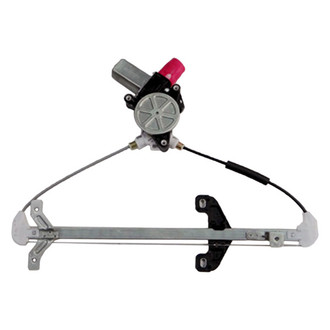 Pacific Best® - Rear Driver Side Power Window Regulator and Motor Assembly