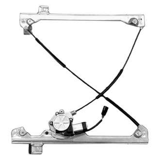 Pacific Best® - Front Passenger Side Power Window Regulator and Motor Assembly
