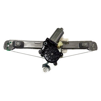 Pacific Best® - Rear Passenger Side Power Window Regulator and Motor Assembly