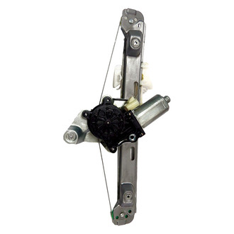 Pacific Best® - Rear Driver Side Power Window Regulator and Motor Assembly