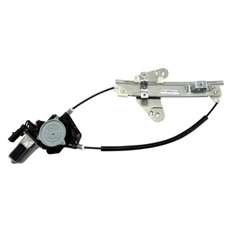 Pacific Best® - Rear Driver Side Power Window Regulator and Motor Assembly