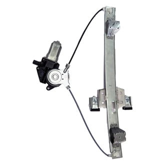Pacific Best® - Rear Passenger Side Power Window Regulator and Motor Assembly