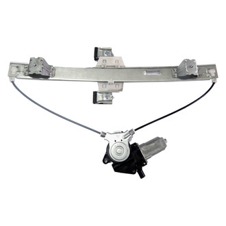 Pacific Best® - Rear Driver Side Power Window Regulator and Motor Assembly