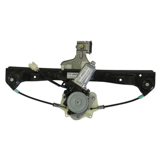 Pacific Best® - Rear Driver Side Power Window Regulator and Motor Assembly