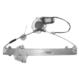 Pacific Best® - Front Driver Side Power Window Regulator and Motor Assembly