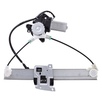 Pacific Best® - Rear Driver Side Power Window Regulator and Motor Assembly