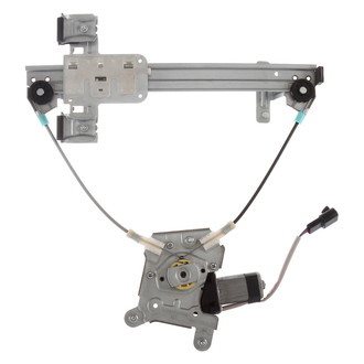 Pacific Best® - Rear Driver Side Power Window Regulator and Motor Assembly