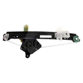 Pacific Best® - Rear Passenger Side Power Window Regulator and Motor Assembly