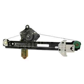 Pacific Best® - Rear Driver Side Power Window Regulator and Motor Assembly