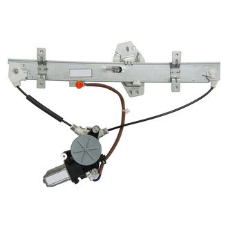 Pacific Best® - Rear Passenger Side Power Window Regulator and Motor Assembly