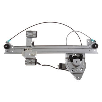 Pacific Best® - Rear Power Window Regulator and Motor Assembly