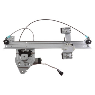 Pacific Best® - Rear Driver Side Power Window Regulator and Motor Assembly