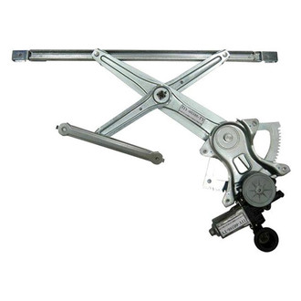 Pacific Best® - Front Passenger Side Power Window Regulator and Motor Assembly