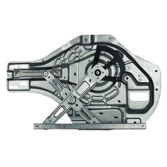 Pacific Best® - Front Driver Side Power Window Regulator without Motor