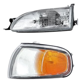 Pacific Best® - 2-Piece Kit (Driver Side Headlight, Driver Side Turn Signal/Corner Light) (Standard Line)