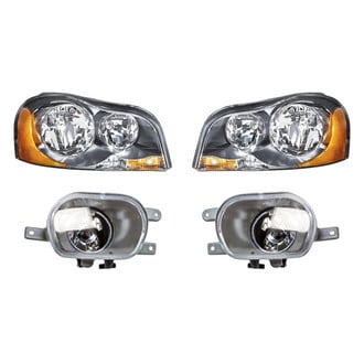 Pacific Best® - 4-Piece Kit (Driver and Passenger Side Headlights, Driver and Passenger Side Fog Lights) (Standard Line)