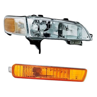 Pacific Best® - 2-Piece Kit (Passenger Side Headlight, Passenger Side Turn Signal/Parking Light) (Standard Line)