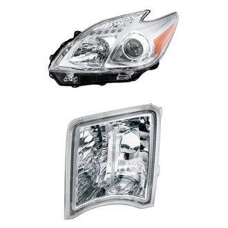 Pacific Best® - 2-Piece Kit (Driver Side Headlight, Driver Side Turn Signal/Corner Light) (Standard Line)
