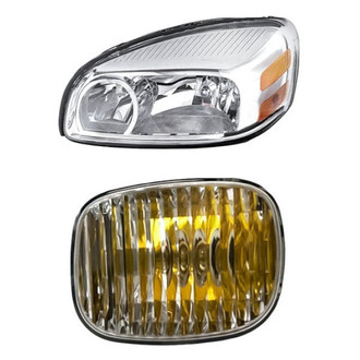 Pacific Best® - 2-Piece Kit (Driver Side Headlight, Driver Side DRL) (Standard Line)