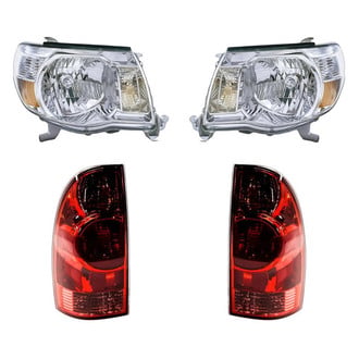 Pacific Best® - 4-Piece Kit (Driver and Passenger Side Headlights, Driver and Passenger Side Tail Lights) (Standard Line)
