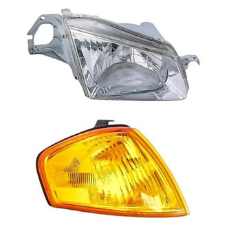 Pacific Best® - 2-Piece Kit (Passenger Side Headlight, Passenger Side Turn Signal/Corner Light) (Standard Line)