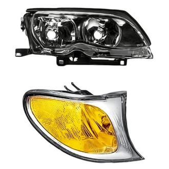 Pacific Best® - 2-Piece Kit (Passenger Side Headlight, Passenger Side Turn Signal/Corner Light) (Standard Line)