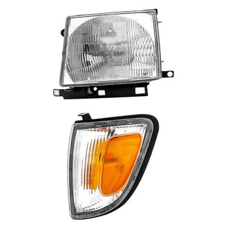 Pacific Best® - 2-Piece Kit (Driver Side Headlight, Driver Side Turn Signal/Corner Light) (Standard Line)