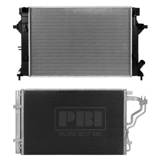 Pacific Best® - Radiator and Condenser Kit