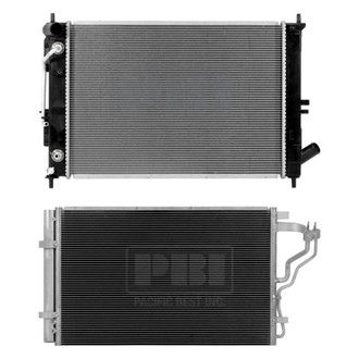 Pacific Best® - Radiator and Condenser Kit