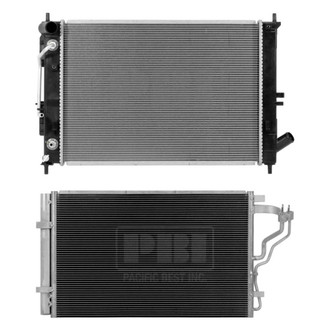 Pacific Best® - Radiator and Condenser Kit
