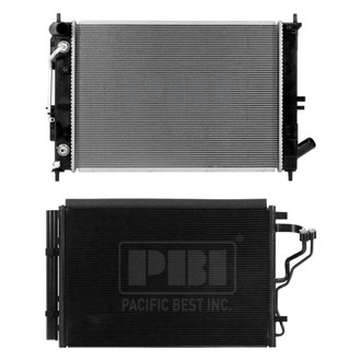 Pacific Best® - Radiator and Condenser Kit