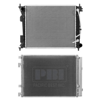 Pacific Best® - Radiator and Condenser Kit