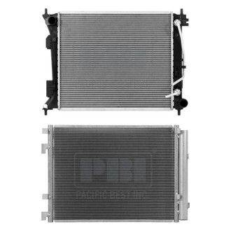 Pacific Best® - Radiator and Condenser Kit