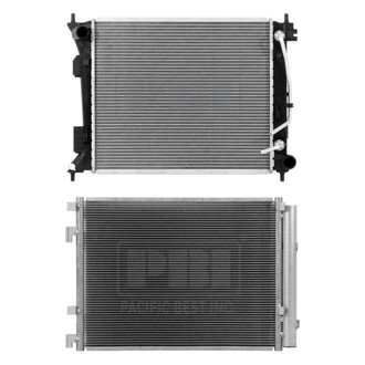 Pacific Best® - Radiator and Condenser Kit