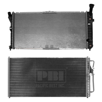 Pacific Best® - Radiator and Condenser Kit
