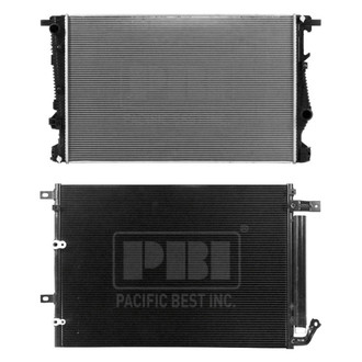 Pacific Best® - Radiator and Condenser Kit