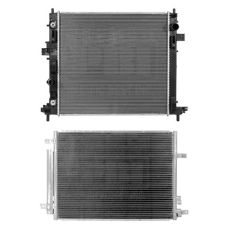 Pacific Best® - Radiator and Condenser Kit