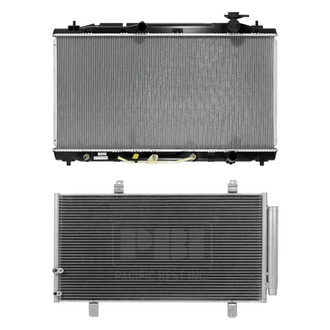 Pacific Best® - Radiator and Condenser Kit