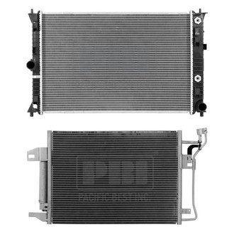 Pacific Best® - Radiator and Condenser Kit