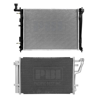 Pacific Best® - Radiator and Condenser Kit